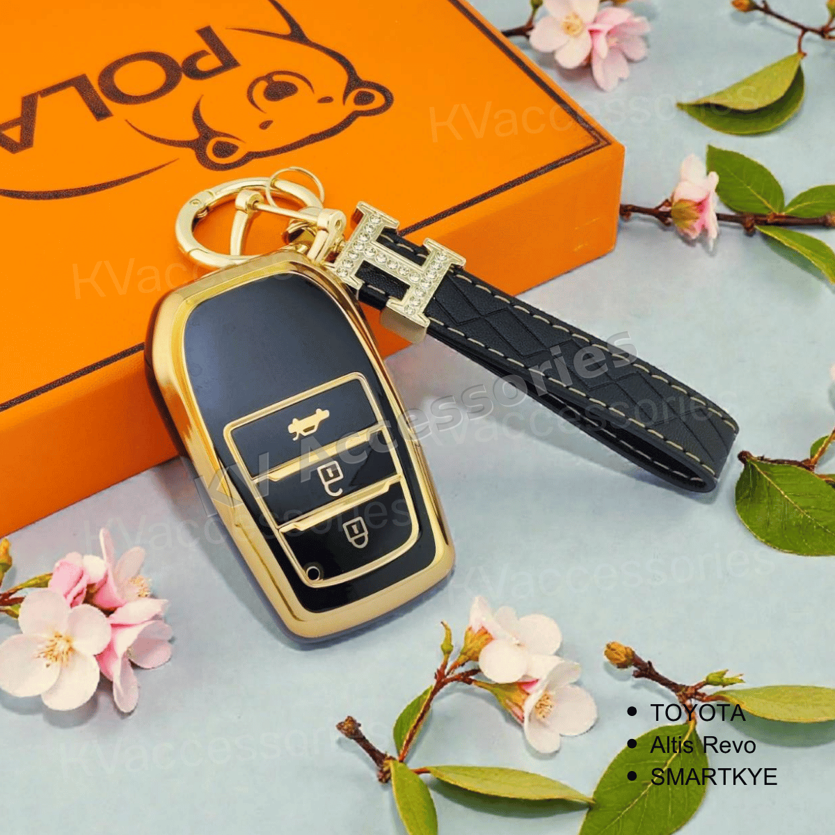 TPU เคสกุญแจรถยนต์ สำหรับรุ่น TOYOTA Altis Revo SMARTKYE
