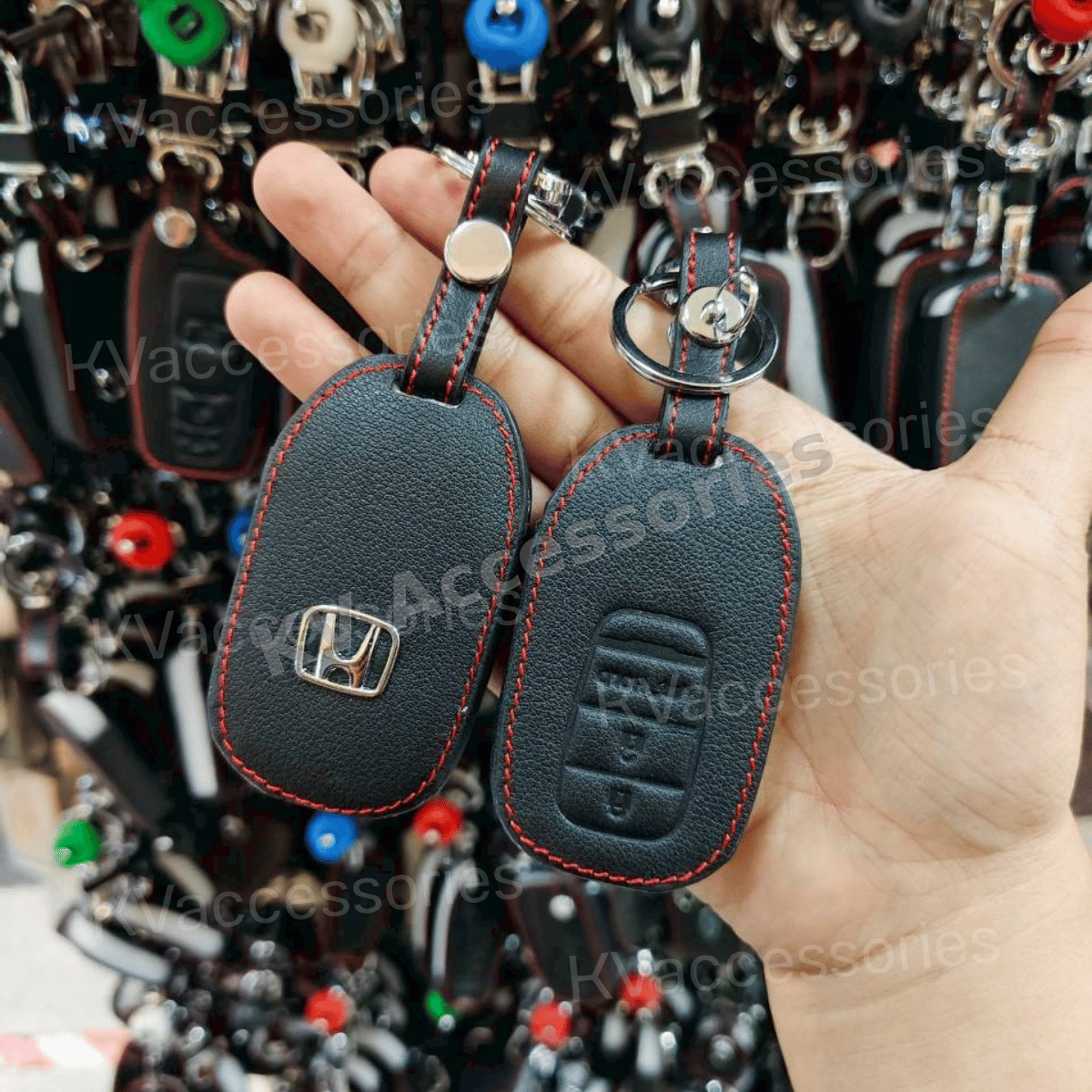 ซองหนังดำด้ายแดง สำหรับ HONDA HRV 2022