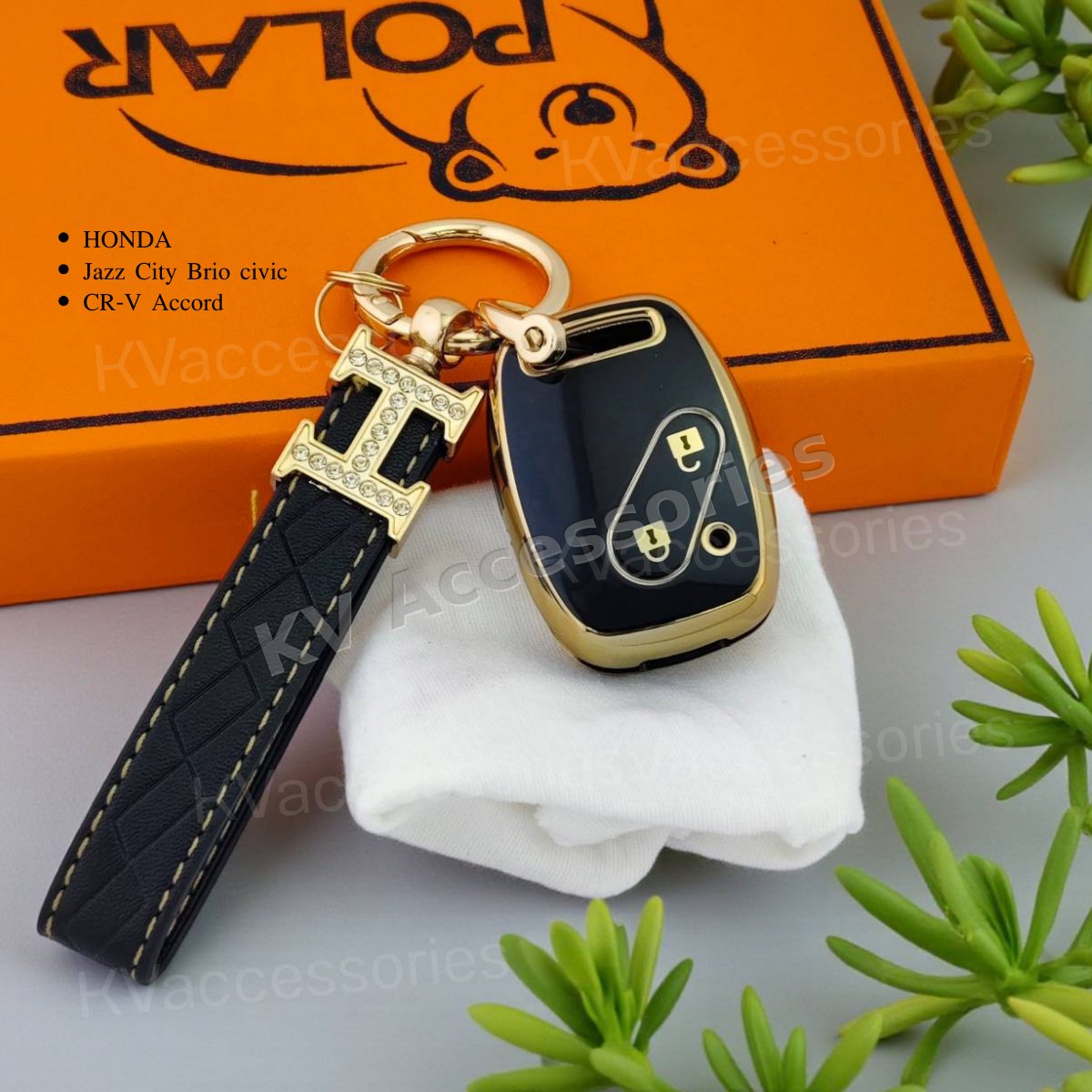 TPU เคสกุญแจรถยนต์ สำหรับรุ่น HONDA Jazz City Brio civic CR-V Accord