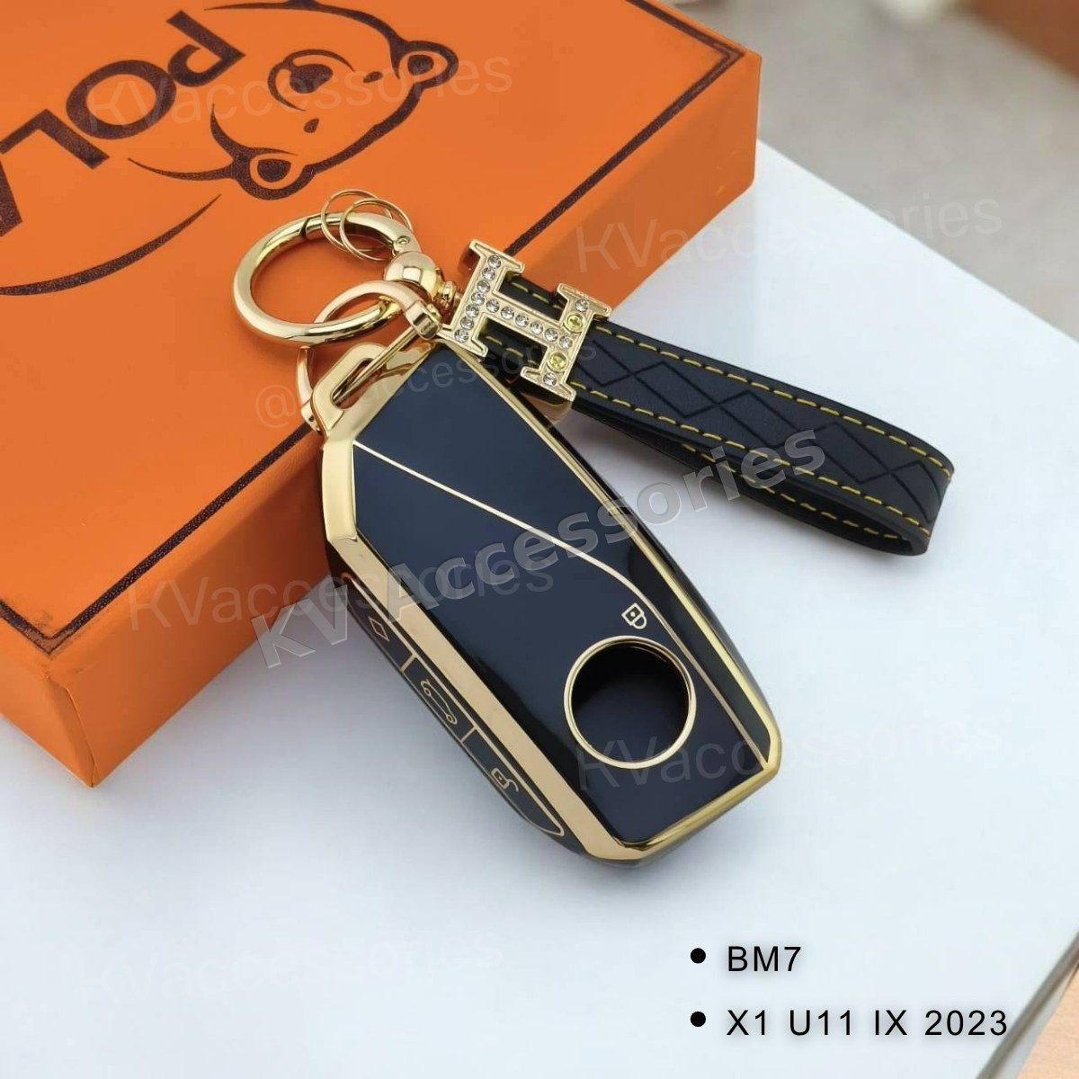 TPU เคสกุญแจรถยนต์ สำหรับรุ่น BMW X1 U11 IX 2023