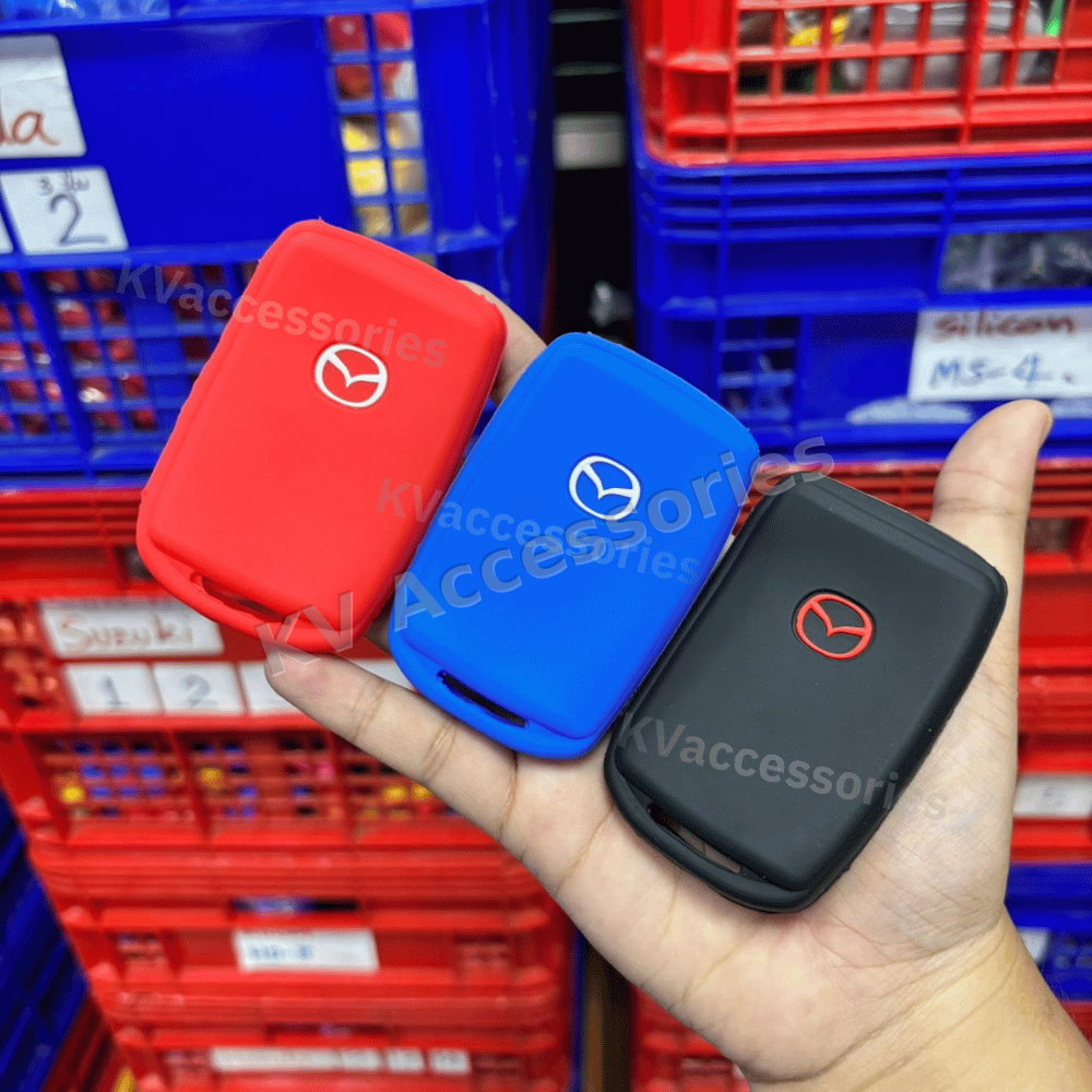 ซิลิโคนกุญแจรถยนต์ สำหรับรุ่น Mazda 3 Alexa BP CX-5 MX-5