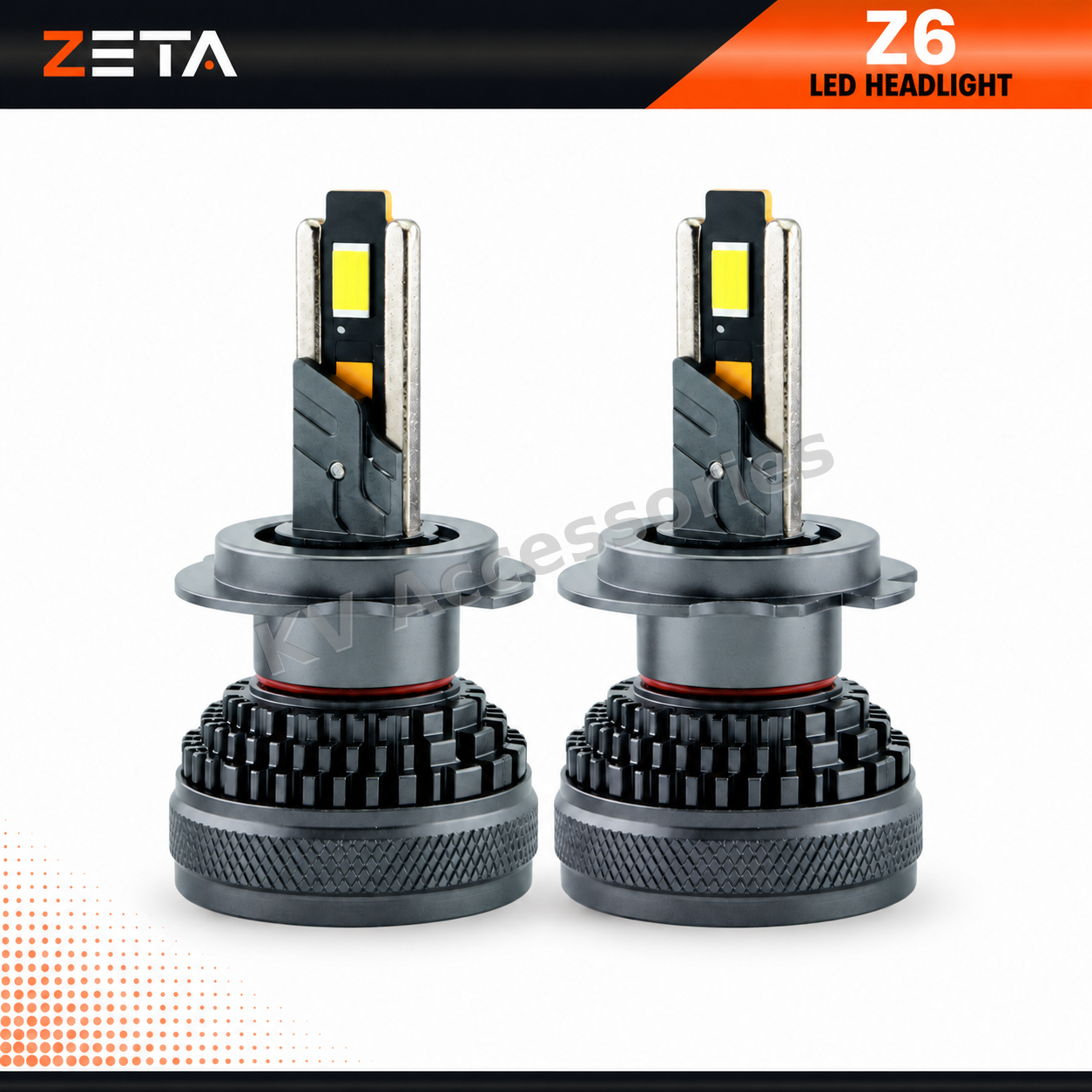 ไฟหน้า LED ZETA รุ่น Z6
