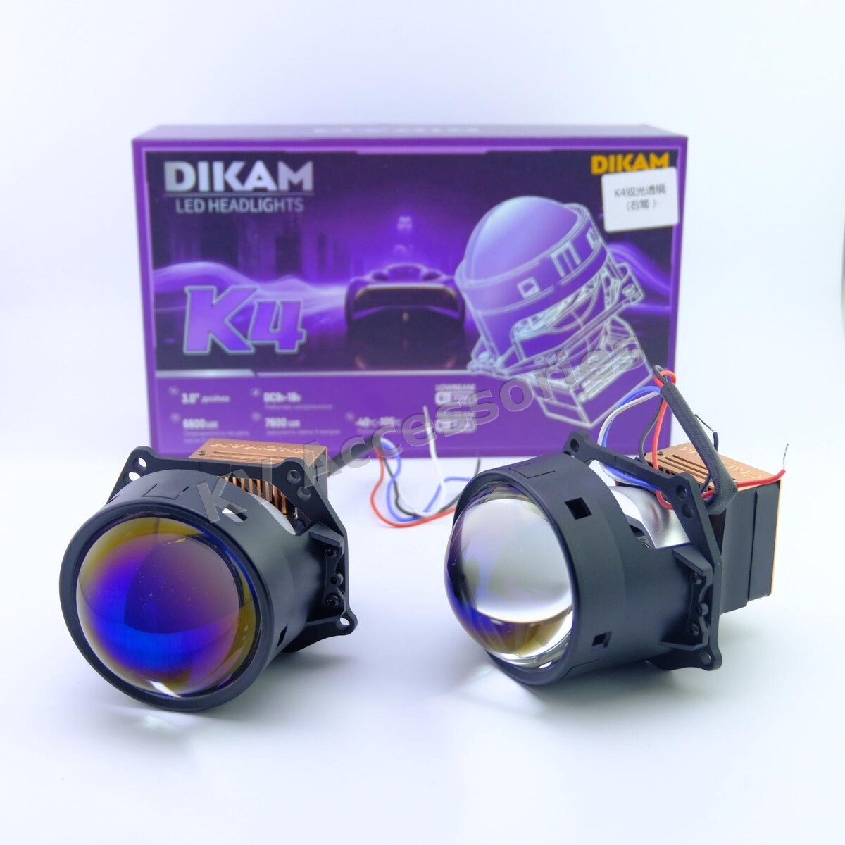 โปรเจคเตอร์ Bi-LED DIKAM K4 3.0 นิ้ว
