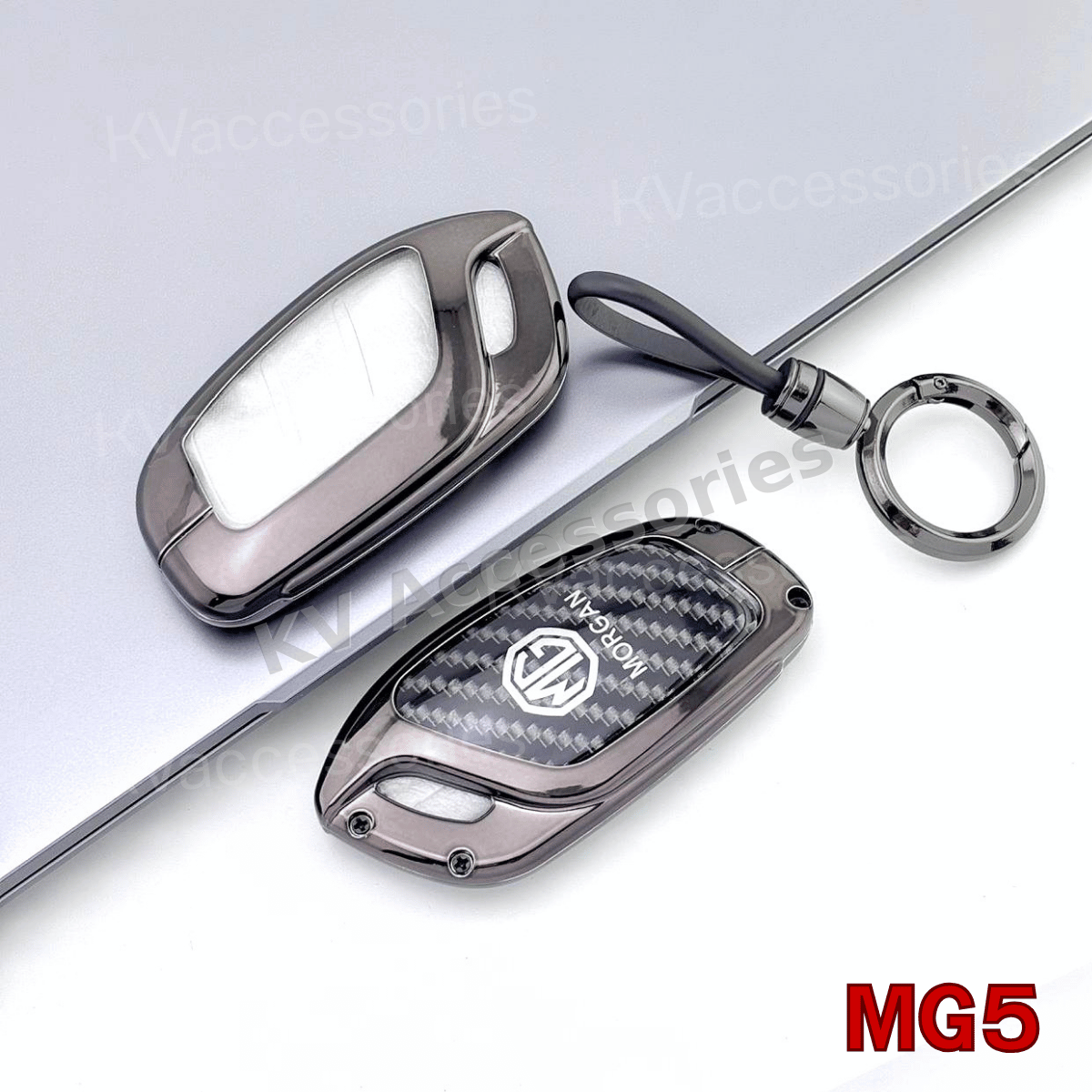 เคสกุญแจโลหะลายเคฟล่า สำหรับรุ่น MG5