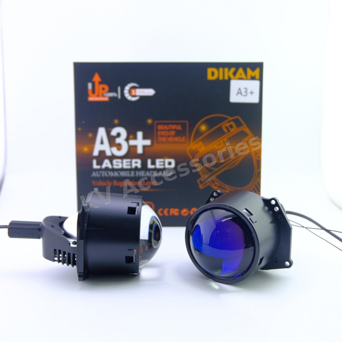 โปรเจคเตอร์ Bi-LED DIKAM A3 3.0 นิ้ว