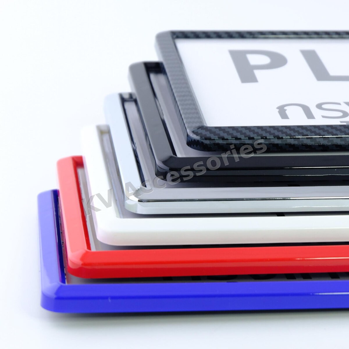 กรอบป้าย PL-9999 รุ่น 3D ทรงญี่ปุ่น