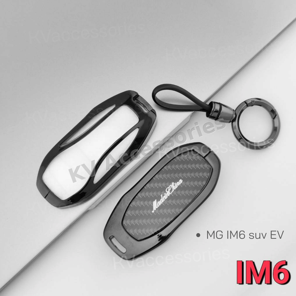 เคสกุญแจโลหะลายเคฟล่า สำหรับรุ่น IM6 MG IM6 suv EV