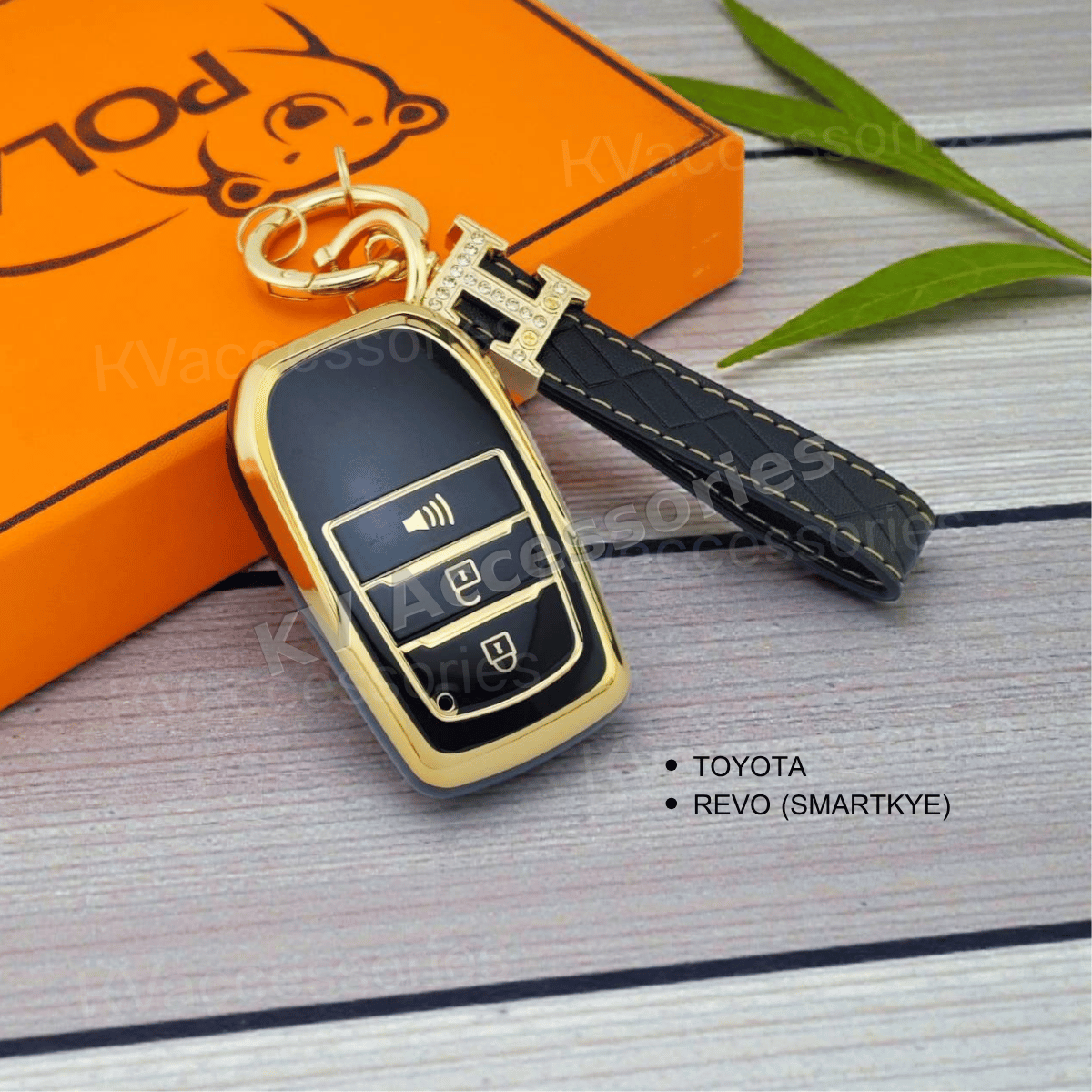 TPU เคสกุญแจรถยนต์ สำหรับรุ่น TOYOTA REVO (SMARTKYE)