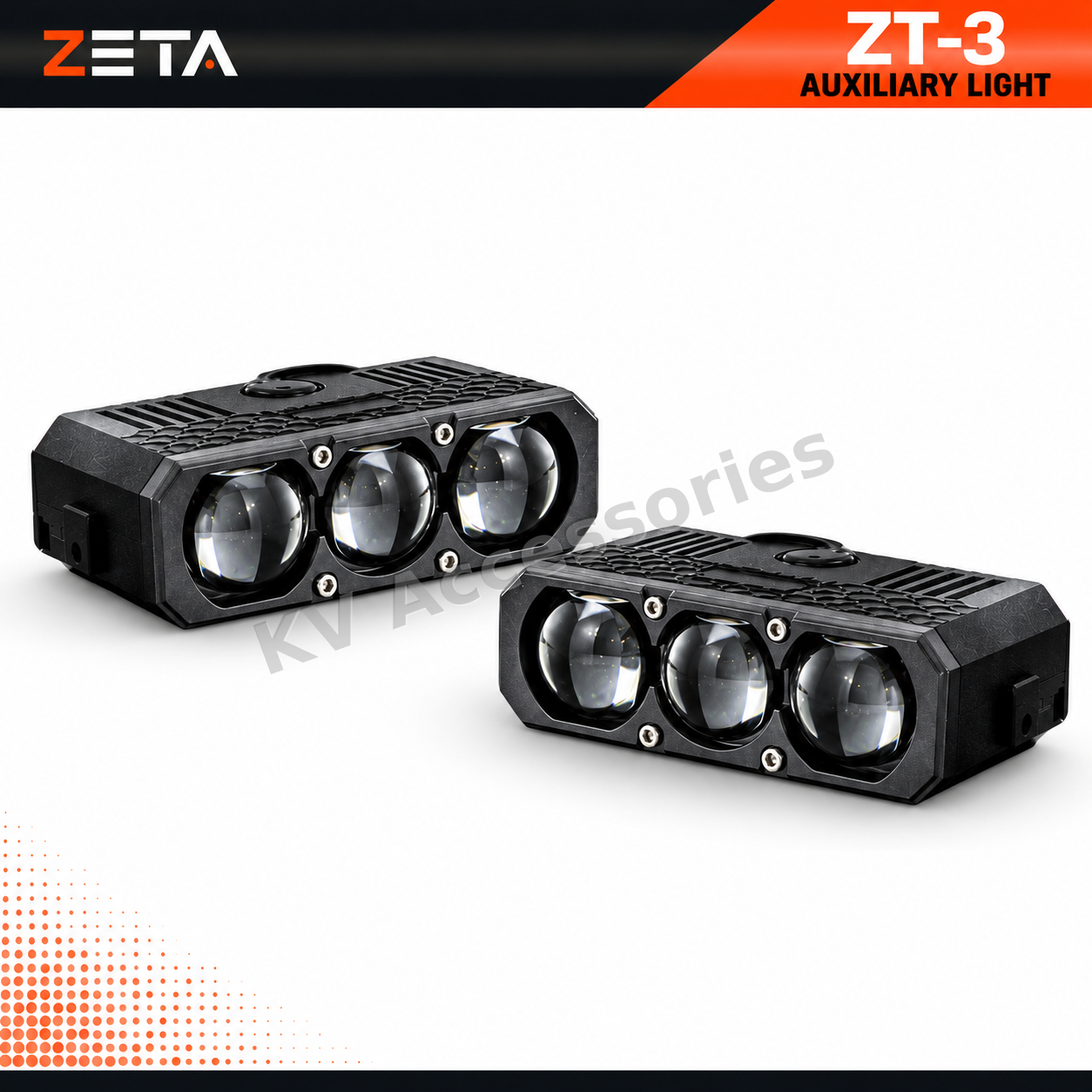 ไฟเสริม ZETA ZT-3 แสงขาว