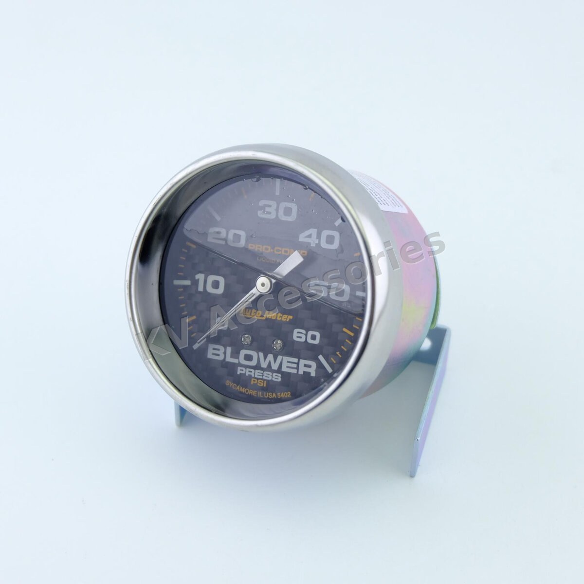 Auto Meter หน้าเคปล่า ขอบเงิน