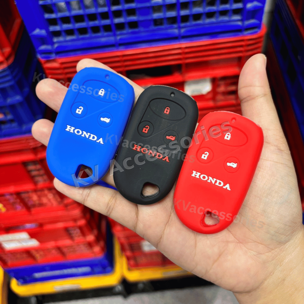 ซิลิโคนกุญแจรถยนต์ สำหรับรุ่น Honda CRV G2 แบบ 3 ปุ่ม