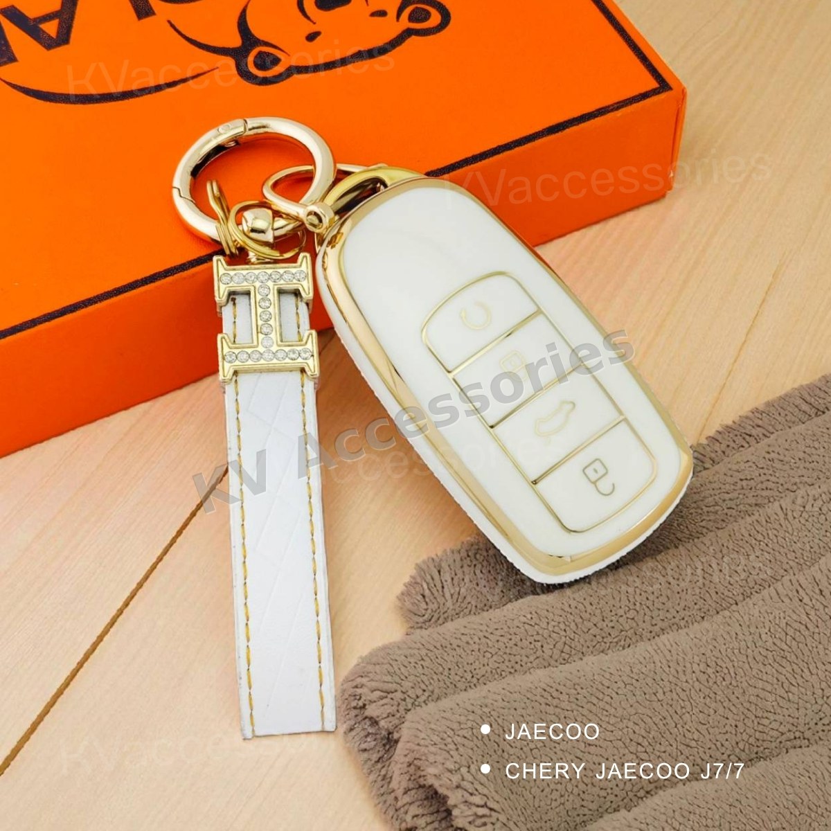 TPU เคสกุญแจรถยนต์ สำหรับรุ่น chery jaecoo J7/7