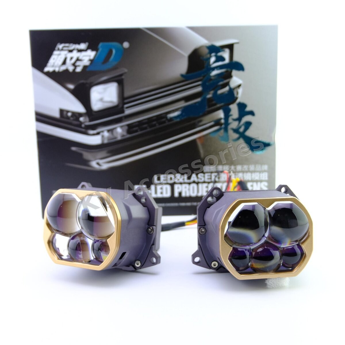 โปรเจคเตอร์ Initial D ST-9 Laser ทรงเหลี่ยม