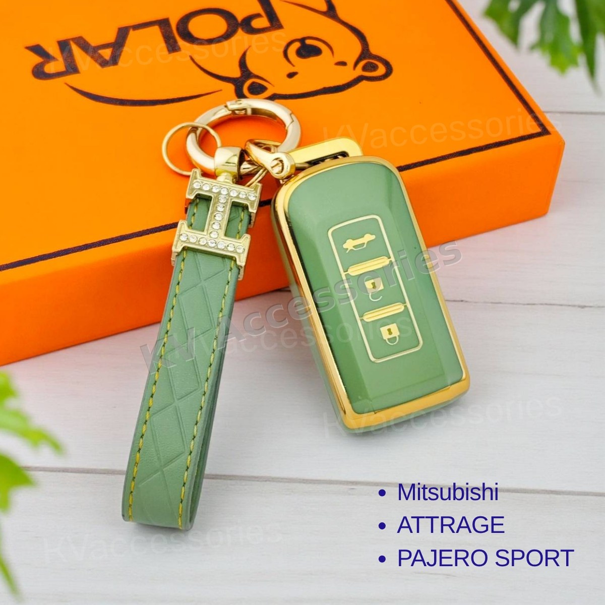 TPU เคสกุญแจรถยนต์ สำหรับรุ่น Mitsubishi ATTRAGE PAJERO SPORT